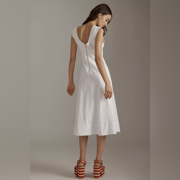By Anthropologie Sleeveless Scoop-Neck Midi Dress - Picture 4 of 8